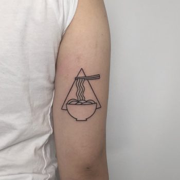 Pho bowl tattoo