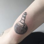 Potion bottle tattoo