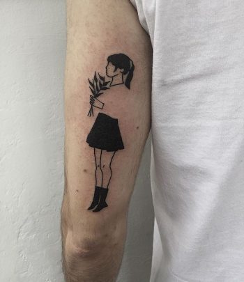 Schoolgirl tatto