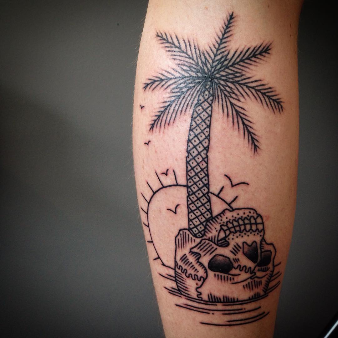 Skull island tattoo