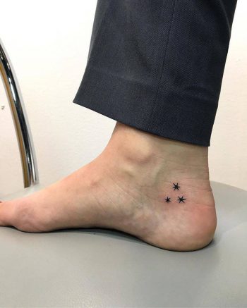 Three stars tattoo