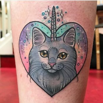 Unicat tattoo
