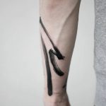 Abstract tattoo by doy done in seoul