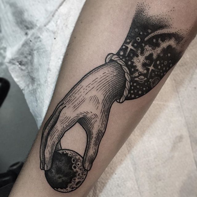 Arm tattoo by susanne konig