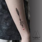 Arrow tattoo by mentat gamze