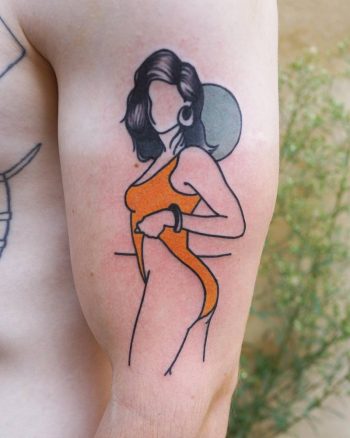 Babe in a swimsuit by patryk hilton