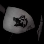 Barking dog tattoo by berkin donmezz