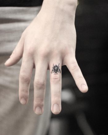 Bee tattoo by alex