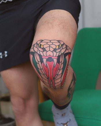 Cobra tattoo by patryk hilton