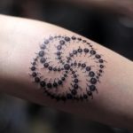 Crop circles tattoo by kristian