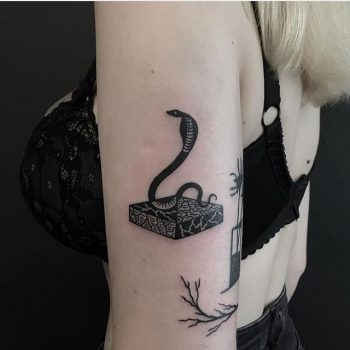 Dancing cobra tattoo