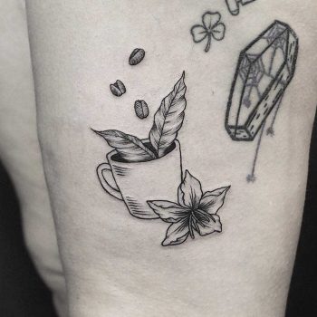 Espresso cup tattoo