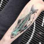 Fish tattoo by unkle gregory