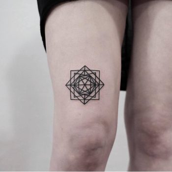 Geometric piece by jonas ribeiro