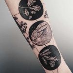 Gorgeous circle tattoos