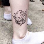 Gundam tattoo by kyle kyo koko