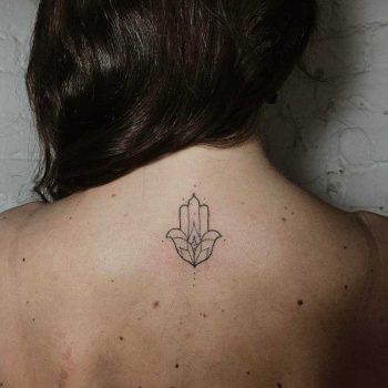 Hamsa hand by anna pokes