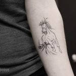 Horse tattoo by andrew szkotti