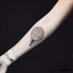 Hot air balloon tattoo by taylor