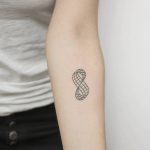 Infinity symbol tattoo by nano ponto