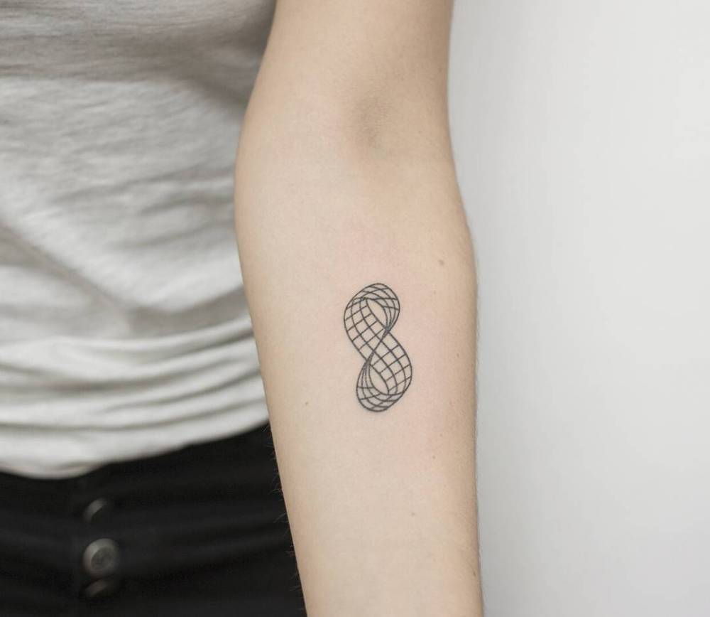 Tattify Arrow Infinity Sign Temporary Tattoo - Right India | Ubuy