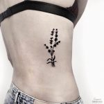 Lavender tattoo by queenie