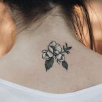 Little jasmine blossoms tattoo