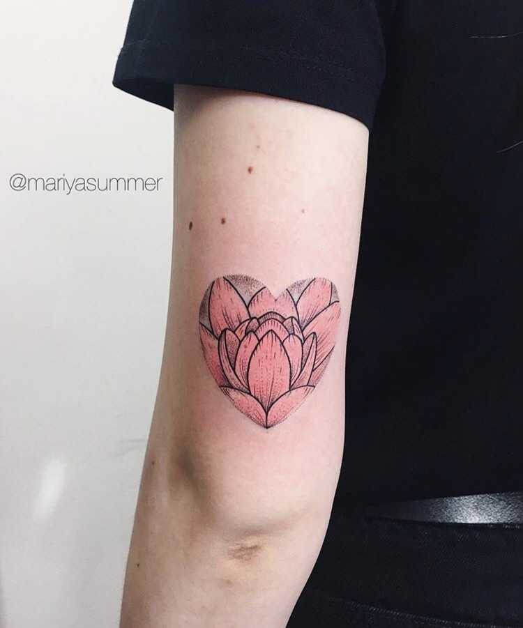 Lotus flower by mariya summer - Tattoogrid.net