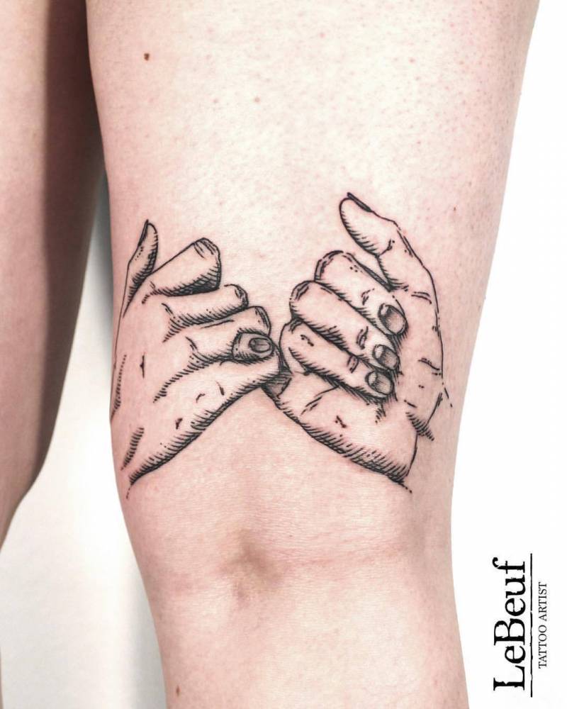 Pinky Promise・BFF & Friendship Tattoo | LAZY DUO TATTOO | Reviews on  Judge.me