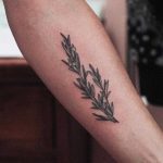 Rosemary branch tattoo