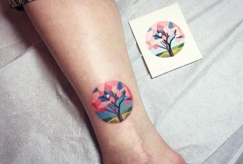Sakura tattoo by sasha unisex
