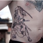 Samurai tattoo by jonas