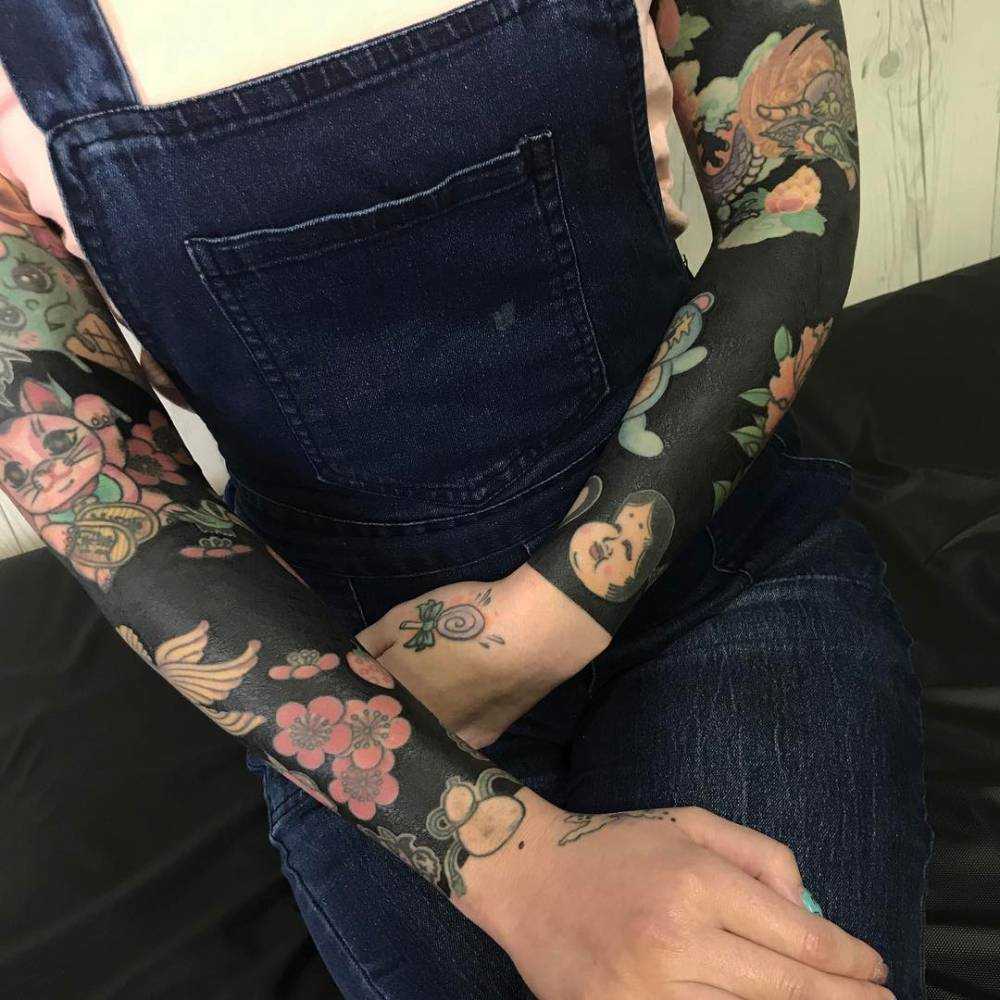 Sleeve tattoos by nissaco