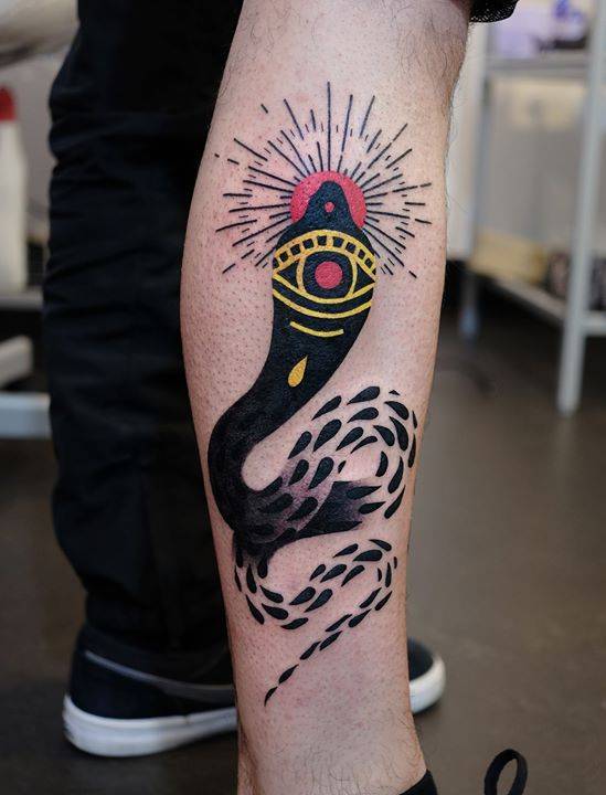 Snake tattoo by aleksy marcinów
