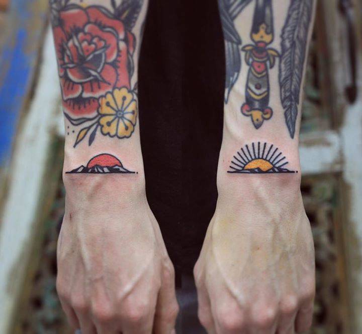 Значение татуировки рассвет и закат – Искусство татуировки! Татуировки фото, тату в Киеве.