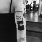 Bart Simpson tattoo by Demon Dance