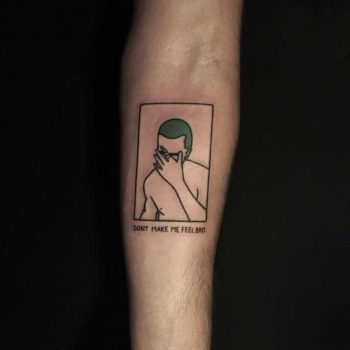 Blonde by Frank Ocean tattoo by Berkin Donmezz