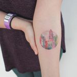 City of Guanajuato in Mexico tattoo