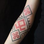 Croatian traditional symbol tattoo by Denis