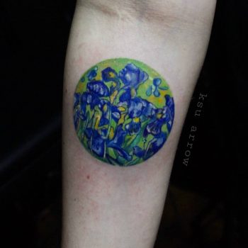 Floral circle by ksu arrow