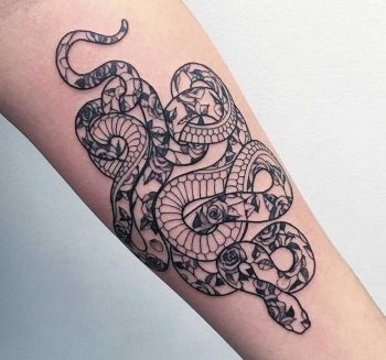 Floral snake by Mirko Sata