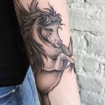 Horse tattoo by Sasha Tattooing