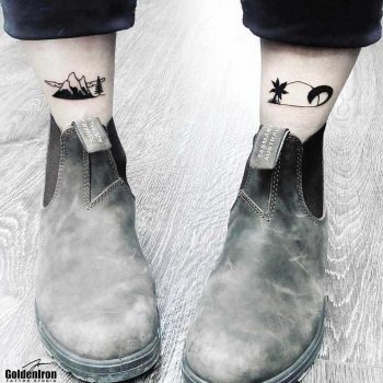 Landscape tattoos by Jon J