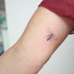 Little queen bee tattoo