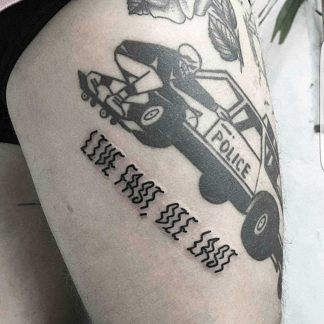 Live fast die last tattoo by Ink And Water
