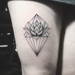 Lotus tattoo by Unkle Gregory