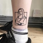 Mona Lisa tattoo by Mr. Preston