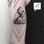 Mountain tattoo by Axel Ej Smont