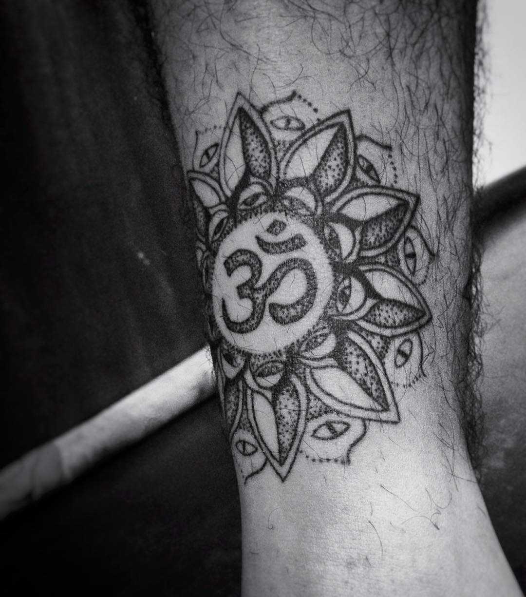 Om mandala tattoo