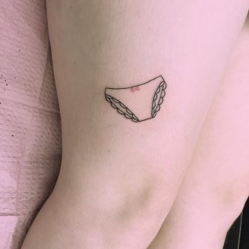 Panties tattoo